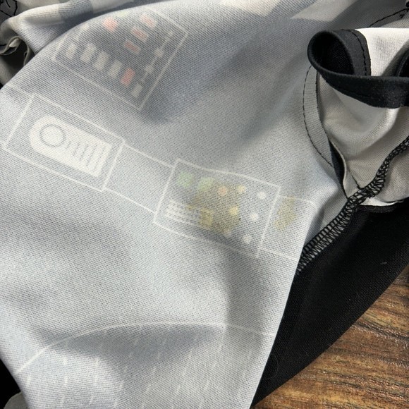 Build A Bear Star Wars Teddy Plush Black Dark Light Side Stuffed Animal 16" BABW - Picture 10 of 10